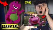 GECE 3'te SAKIN BARNEY SON BÖLÜM İZLEMEYİN !! (BARNEY EVİME GELDİ)