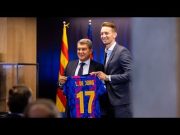 LUUK DE JONG's OFFICIAL PRESENTATION AS A BARÇA PLAYER from CAMP NOU (FULL LIVESTREAM)