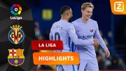 ORANJELEEUWEN SCOREN VOOR BARCA! 🦁 | Villarreal vs Barcelona | La Liga 2021/22 | Samenvatting