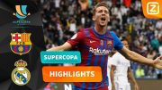 ZE MAKEN ER EEN SPEKTAKEL VAN! 😍⚔️ | Barcelona vs Real Madrid | De Supercopa 2021/22 | Samenvatting