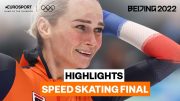 Irene Schouten Breaks Olympic Record in Speed Skating | 2022 Winter Olympics