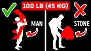 Why You Can Lift 100-lb Person But Not 100-lb Rock