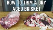 Trimming a Dry Aged Brisket #shorts