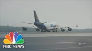 NBC News Exclusive: How Military Equipment Travels From Dover Air Force Base to Ukraine