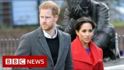 Harry and Meghan drop royal duties and HRH titles – BBC News