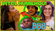 🔴BBB24: PITEL HUMILHA E VIRA ANJO; FADAS, DAVI E ISA DESCLASSIFICADOS; NANDA DESTEMPERA E TADEU RI