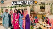 SISTROLOGY FAMILY KI GRAND IFTARI ♥️ | Decor Py Aag Lag Gai 🔥 | Mama & Behno Ka Reaction 😍