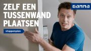 Tussenwand maken van gipsplaten | Wanden en plafonds | How to met GAMMA