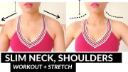 Get beautiful neck and shoulders! Fix rounded back, lose double chin