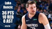 Luka Doncic flirts with a triple-double in Mavs vs. Pacers thriller | 2019-20 NBA Highlights