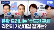 윤곽 드러나는 '수도권 판세'..격전지 가상대결 결과는? [뉴스.zip/MBC뉴스]