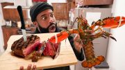 Cooking The BEST Steak and Lobster: Surf and Turf!