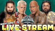 WWE WrestleMania 40 Night 1 LIVE STREAM Reactions