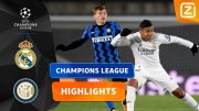 WAUW! WAT EEN GEWELDIGE ASSIST! 👏🏼 | Real Madrid vs Inter | Champions League 2020/21 | Samenvatting