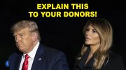 TRUMP AND MELANIA CAUGHT IN SPENDING SPREE