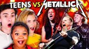 Do Teens Know Metallica Songs?! (Enter Sandman, Master of Puppets, One, Nothing Else Matters)