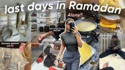 last days in RAMADAN with me🤲🏻🧆💞|دوزو معايا آخر أيام رمضان⭐️(Pijama Haul🛍️,Shootings..)💅🏻