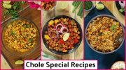 3 Easy CHOLE Recipes – छोले मसाला रेसिपी | CookWithNisha