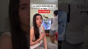 La vecina con hijos traviesos