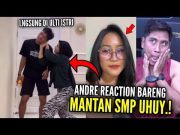 NEKAT REACT BARENG MANTAN SMP SAMBIL PKE BAJU DOSA‼️.MALAH DI AMUK ISTRI