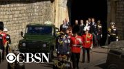 Funeral procession held for Prince Philip